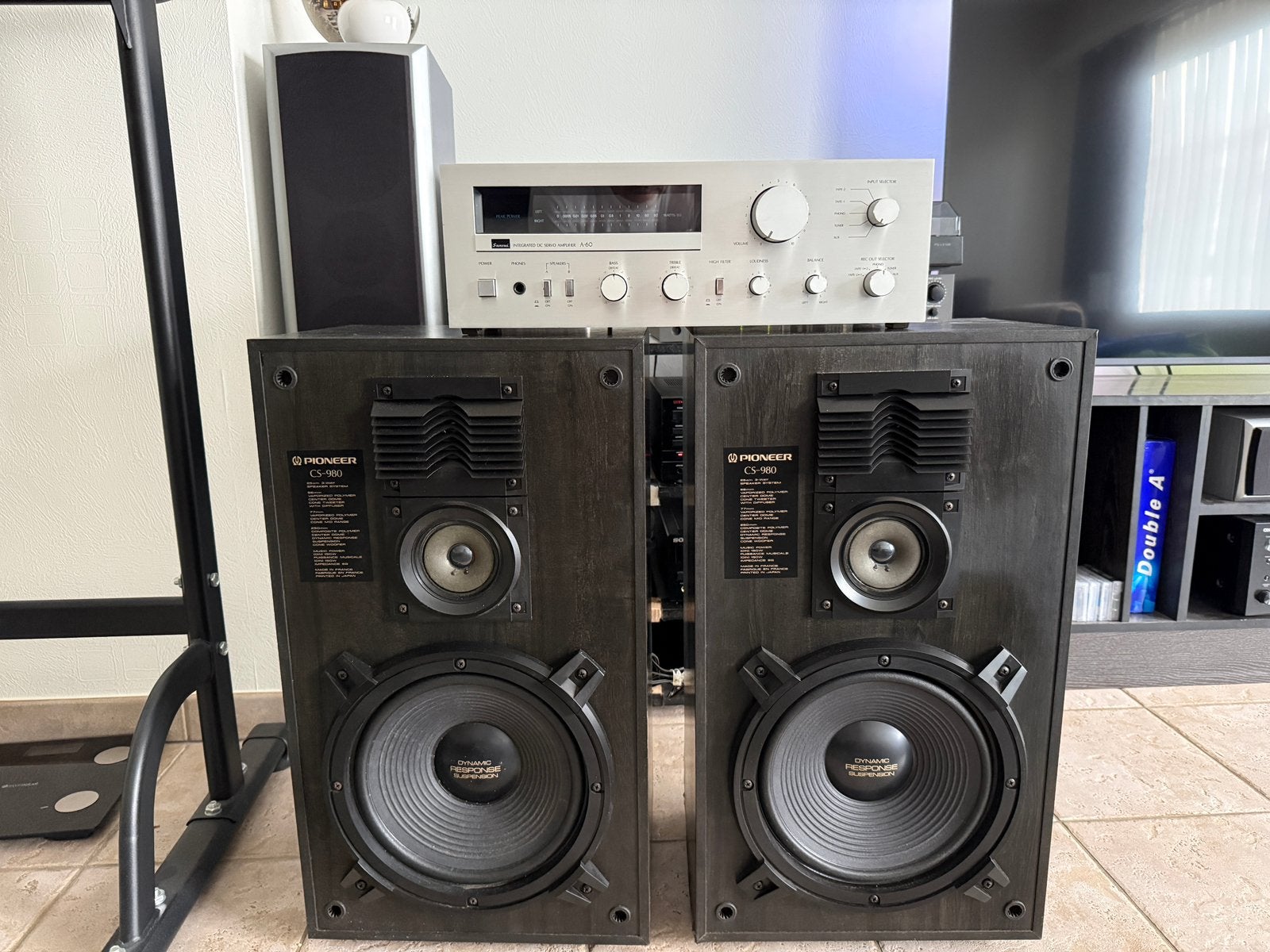 Sansui A-60 Stereo Pioneer CS, Ophalen, Zo goed als nieuw