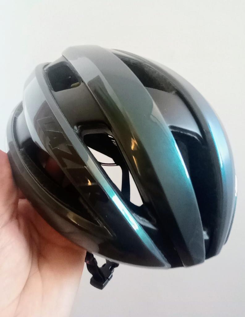 Fietshelm, Fietsen en Brommers, Fietsaccessoires | Fietshelmen, Ophalen, Lazer, M, Zo goed als nieuw