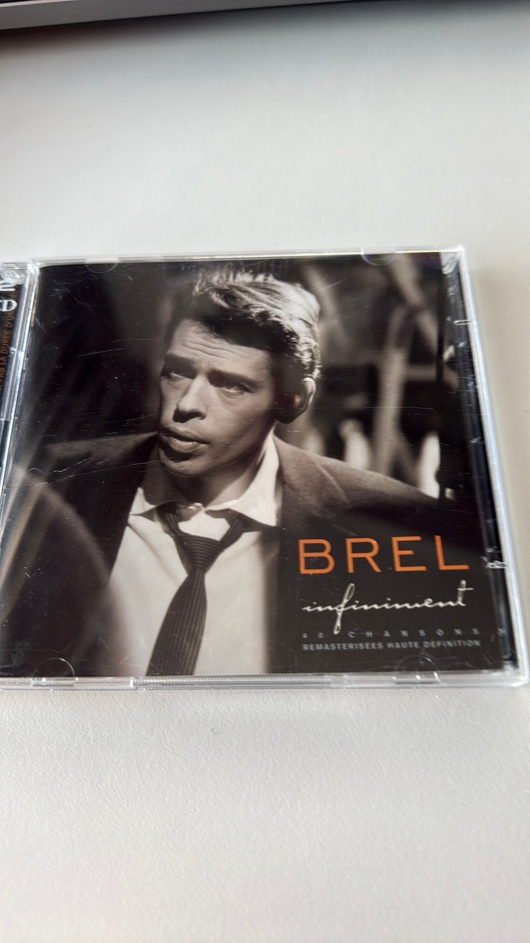 Jacques Brel – Brel Infiniment (40 chansons), Cd's en Dvd's, Cd's | Franstalig, Zo goed als nieuw, Ophalen of Verzenden