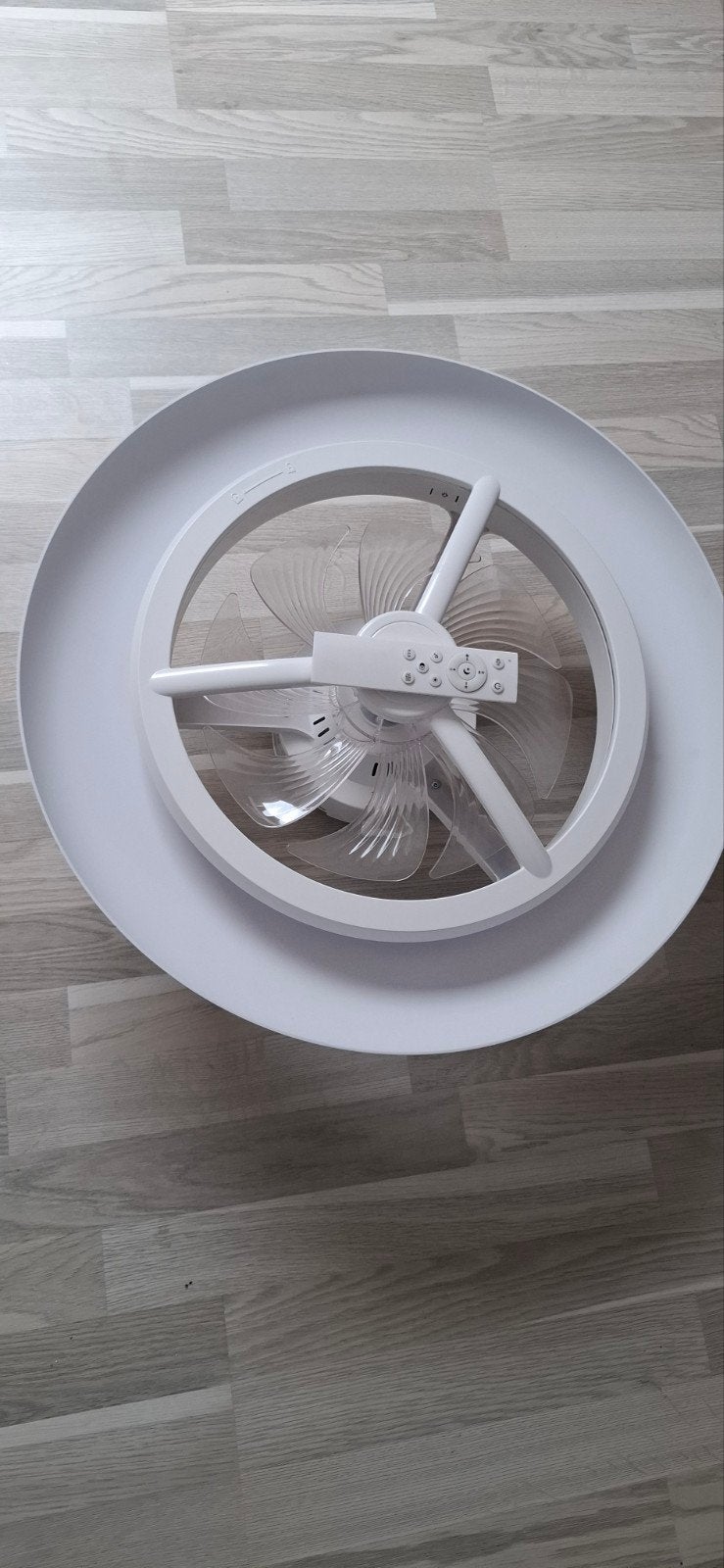 Plafondventilator met led verlichting, Autres culots, Avec télécommande, Moderne, Comme neuf