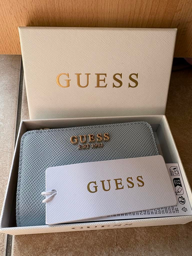 Guess portemonnee, Ophalen, Blauw, Guess, Nieuw