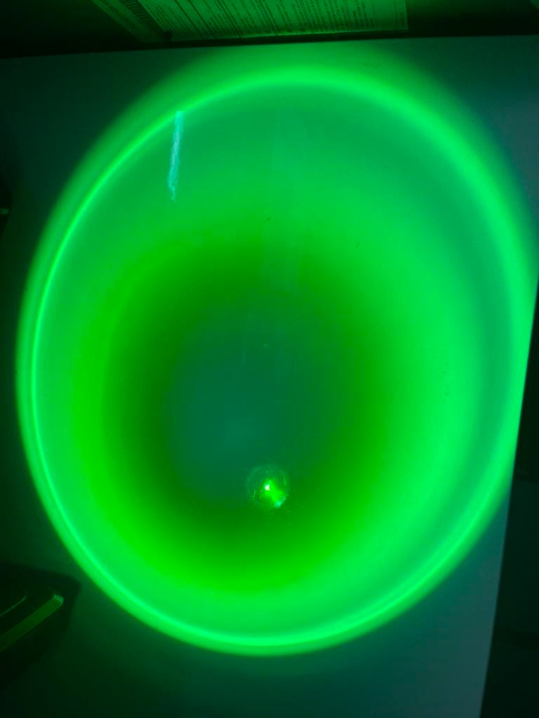 Lampe table - Lampe de projection - port USB - Multicolore, Enlèvement, Comme neuf