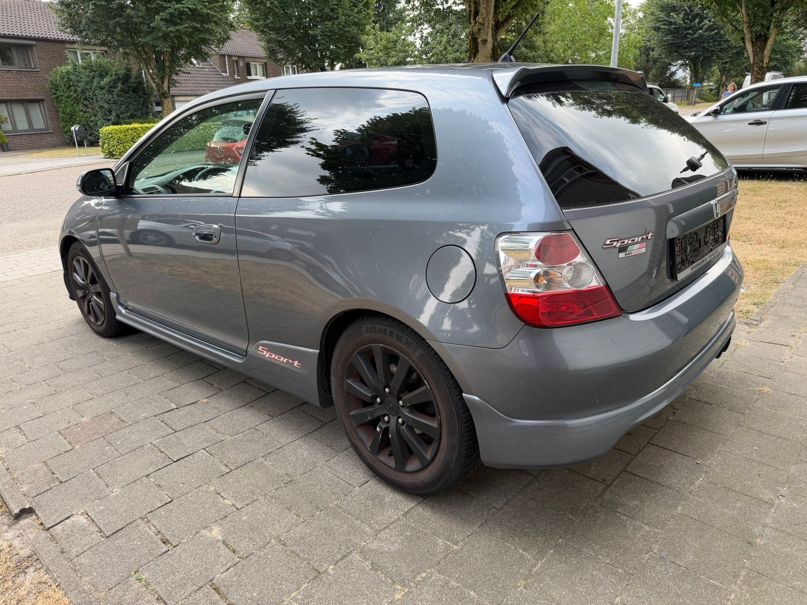 Honda civic sport, Auto's, Honda, Handgeschakeld, Particulier, Euro 4, Zilver of Grijs