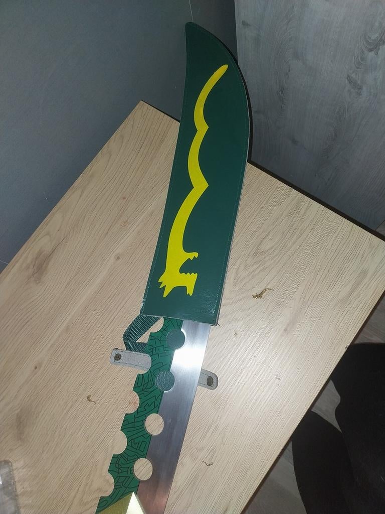 Anime zwaard decoratie, Ophalen
