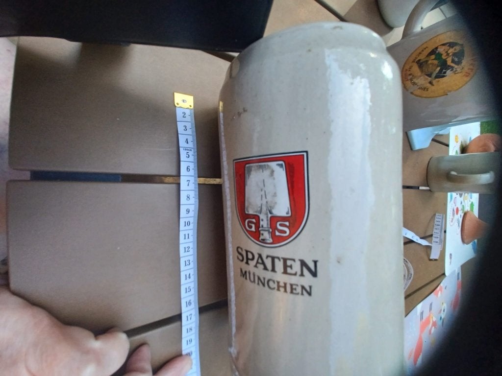 Chope à bière Spaten, Enlèvement ou Envoi, Comme neuf, Chope(s), Autres marques