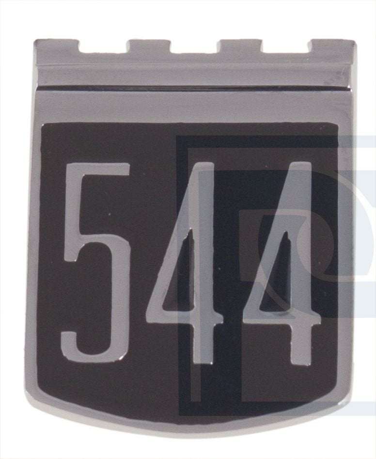 Volvo Embleem "544" chassinr 419300+ (repro) PV544 Volvo ond, Enlèvement ou Envoi, Neuf, Volvo