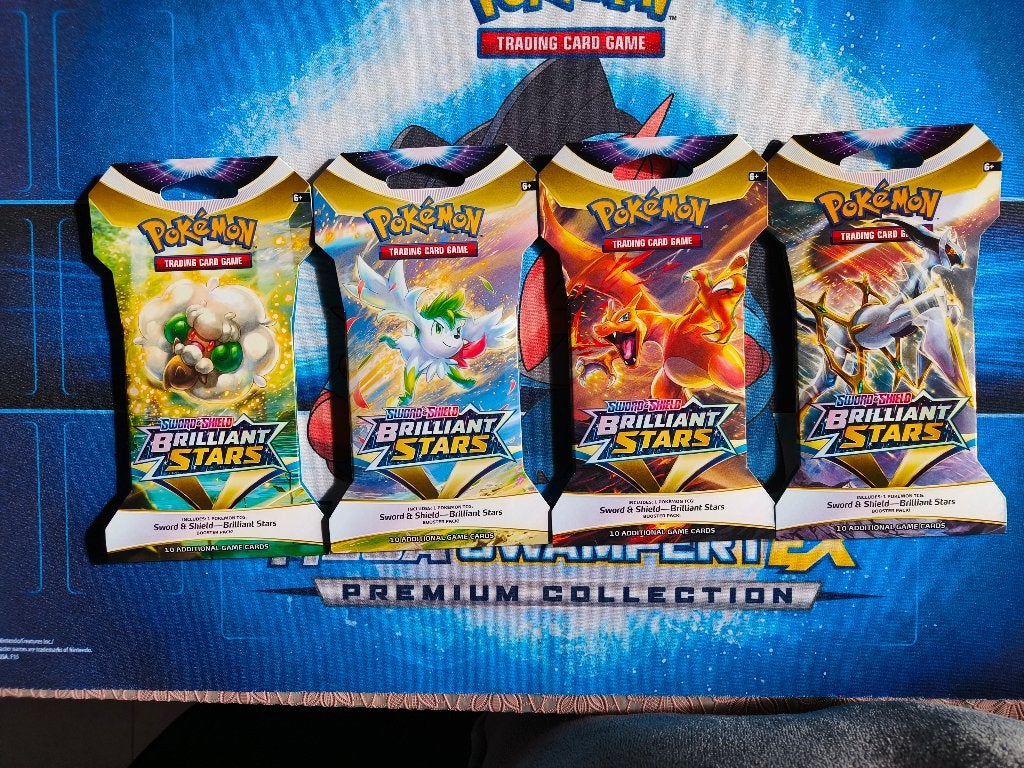 Brilliant stars sleeved art set booster packs, Ophalen of Verzenden, Nieuw, Booster
