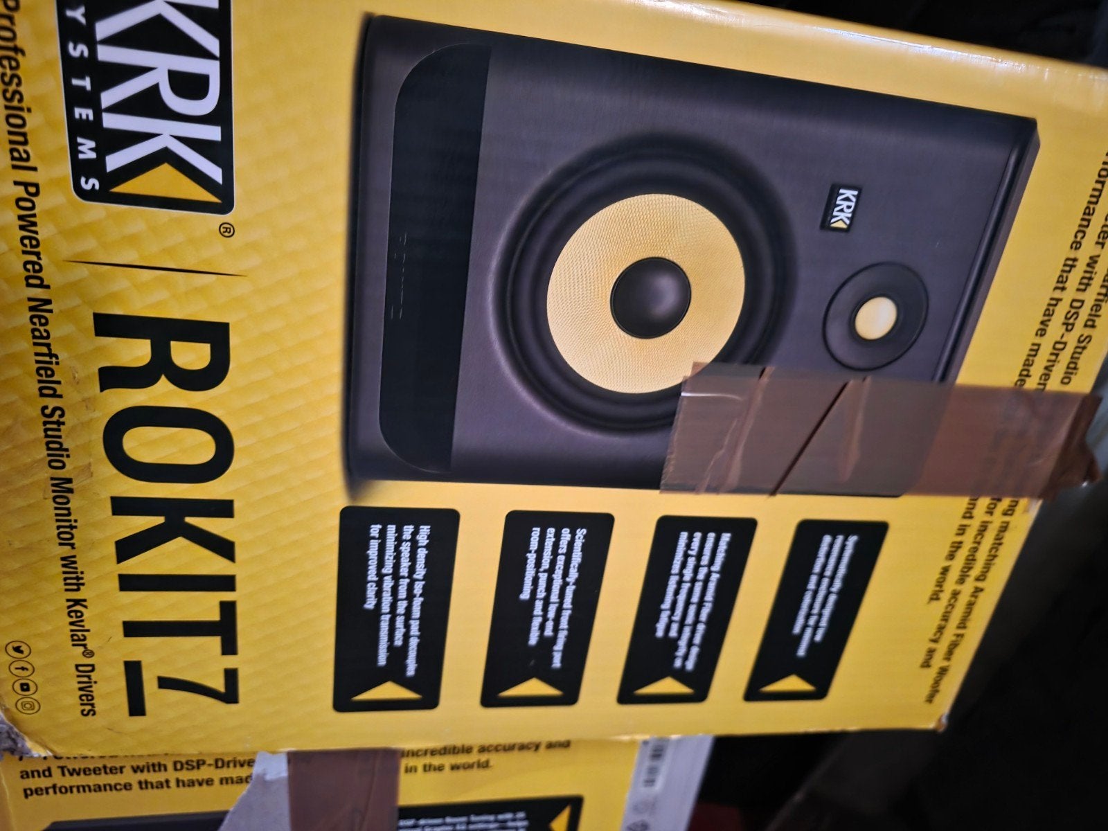 KRK 7 ROKIT GEN 4, Auto diversen, Autospeakers