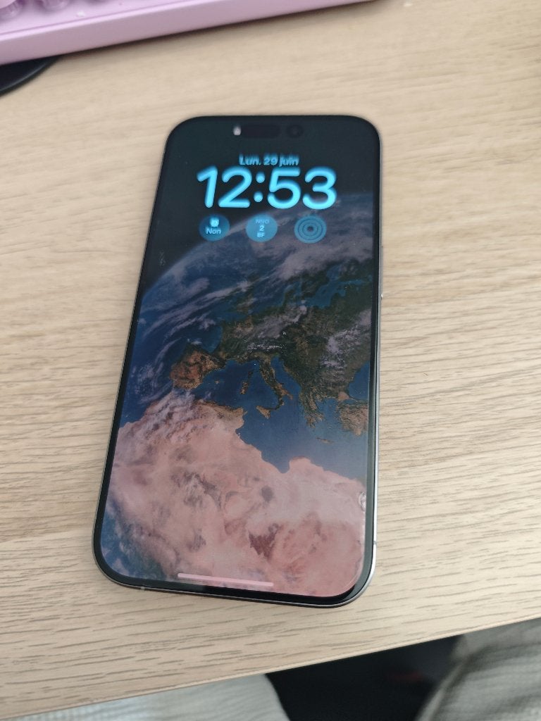 iphone 15 pro titanium 128 gb, Télécoms, Téléphonie mobile | Apple iPhone, 128 GB, IPhone 15, Gris, 86 %