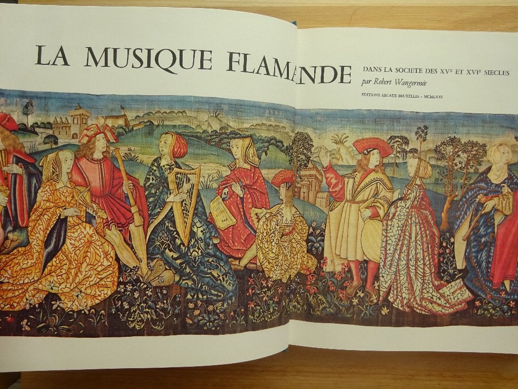 La Musique Flamande 15e - 16e siècles, Arcade, 1965,, Enlèvement ou Envoi, Comme neuf, Autres sujets/thèmes