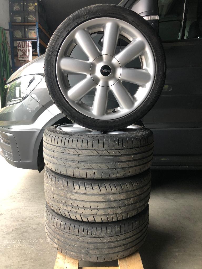 Roues MINI 17' été, Enlèvement, Utilisé, Mini