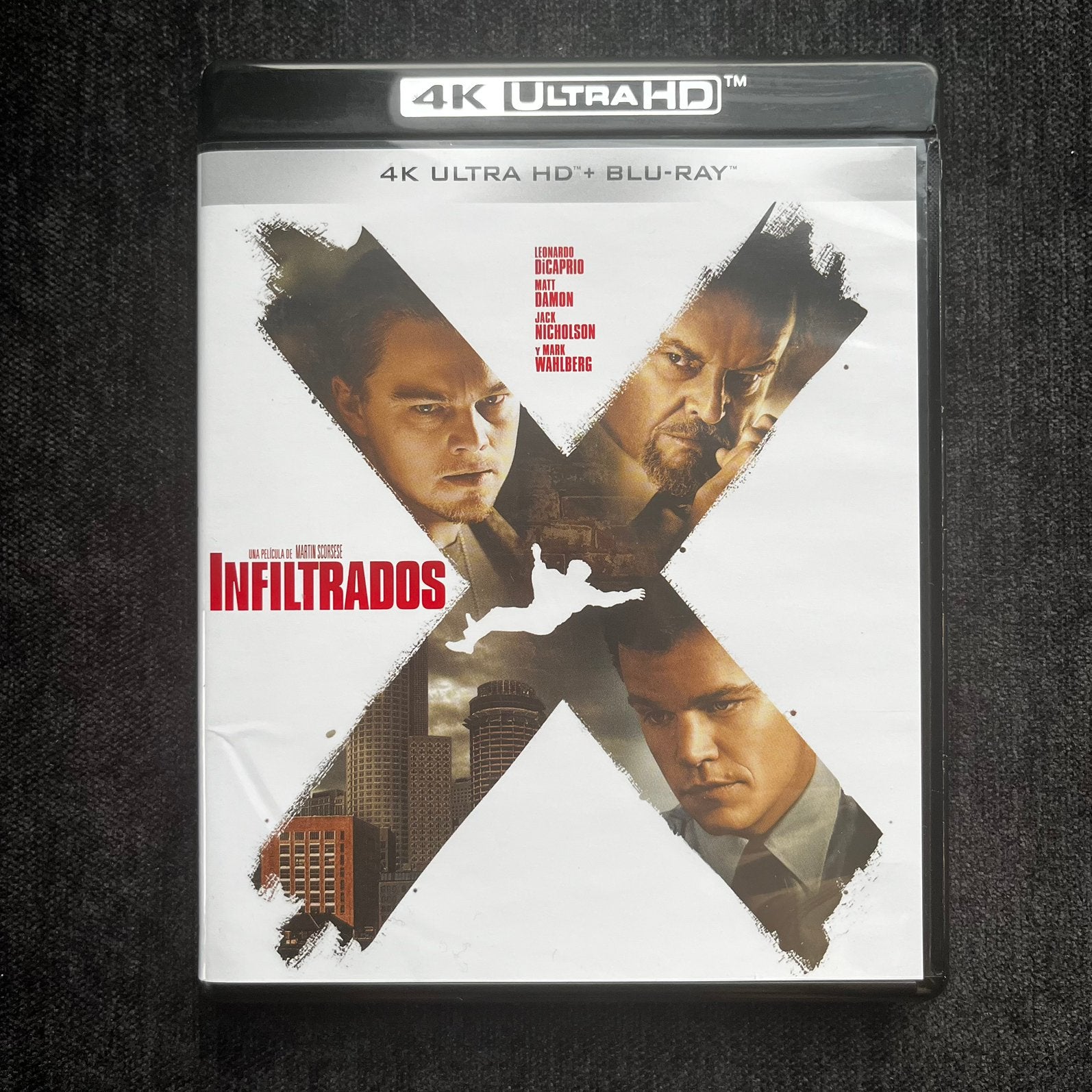 The Departed (4K UHD + Blu-ray) NLO, Cd's en Dvd's, Blu-ray, Ophalen of Verzenden, Zo goed als nieuw, Audio, Blu-ray