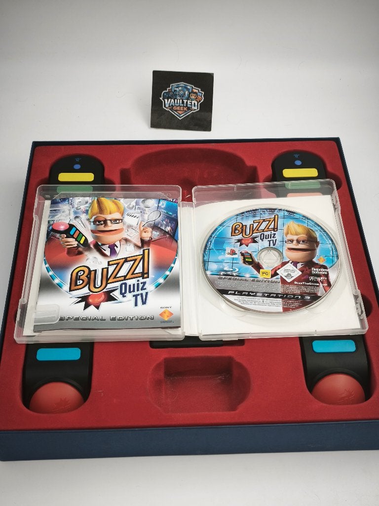 Buzz! Quiz TV Special Edition PS3 Set, Games en Spelcomputers, Ophalen of Verzenden, Gebruikt, Overige genres