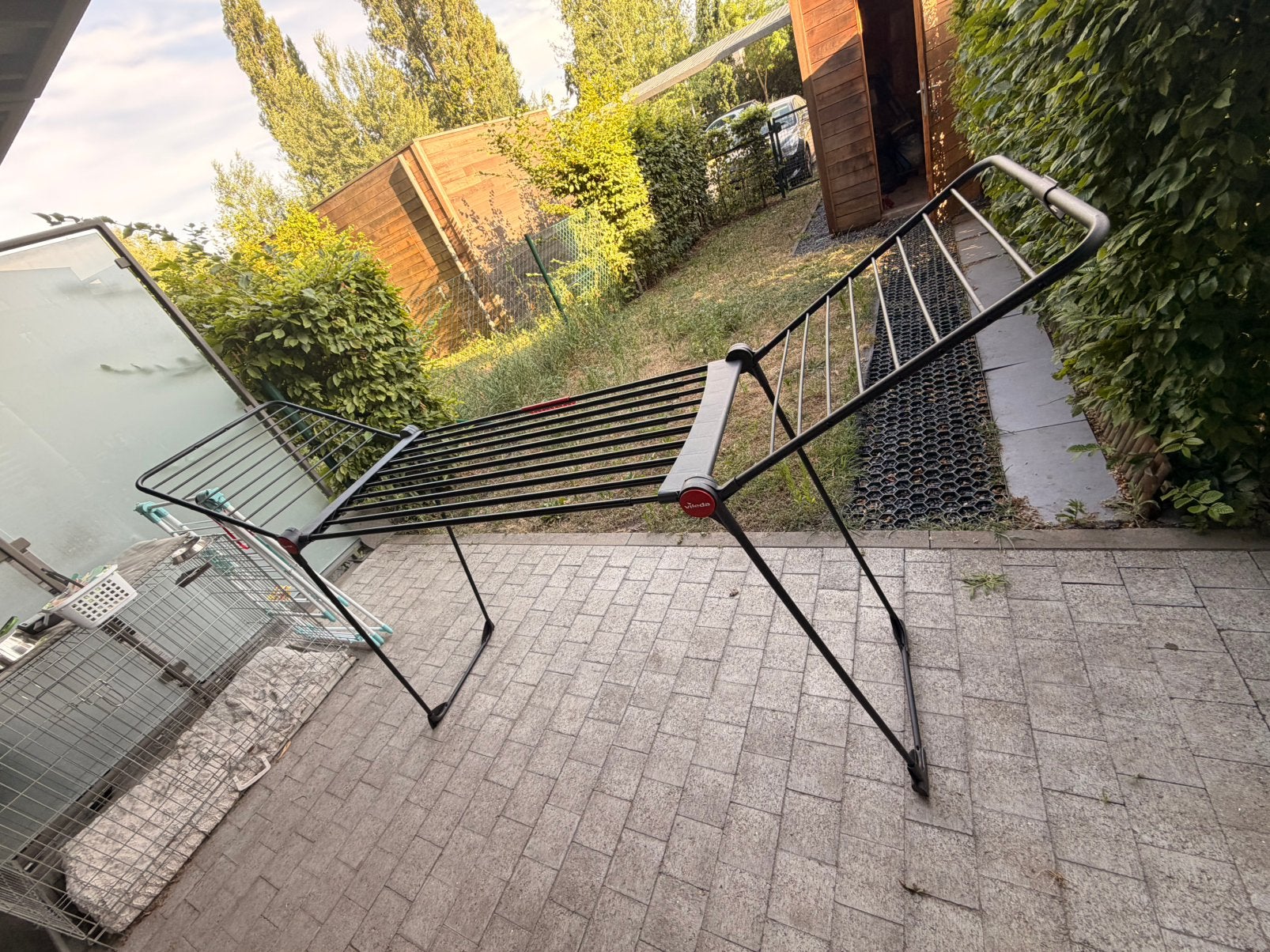 Etentoir / sechoir vileda, Jardin & Terrasse, Enlèvement, Comme neuf, Séchoir