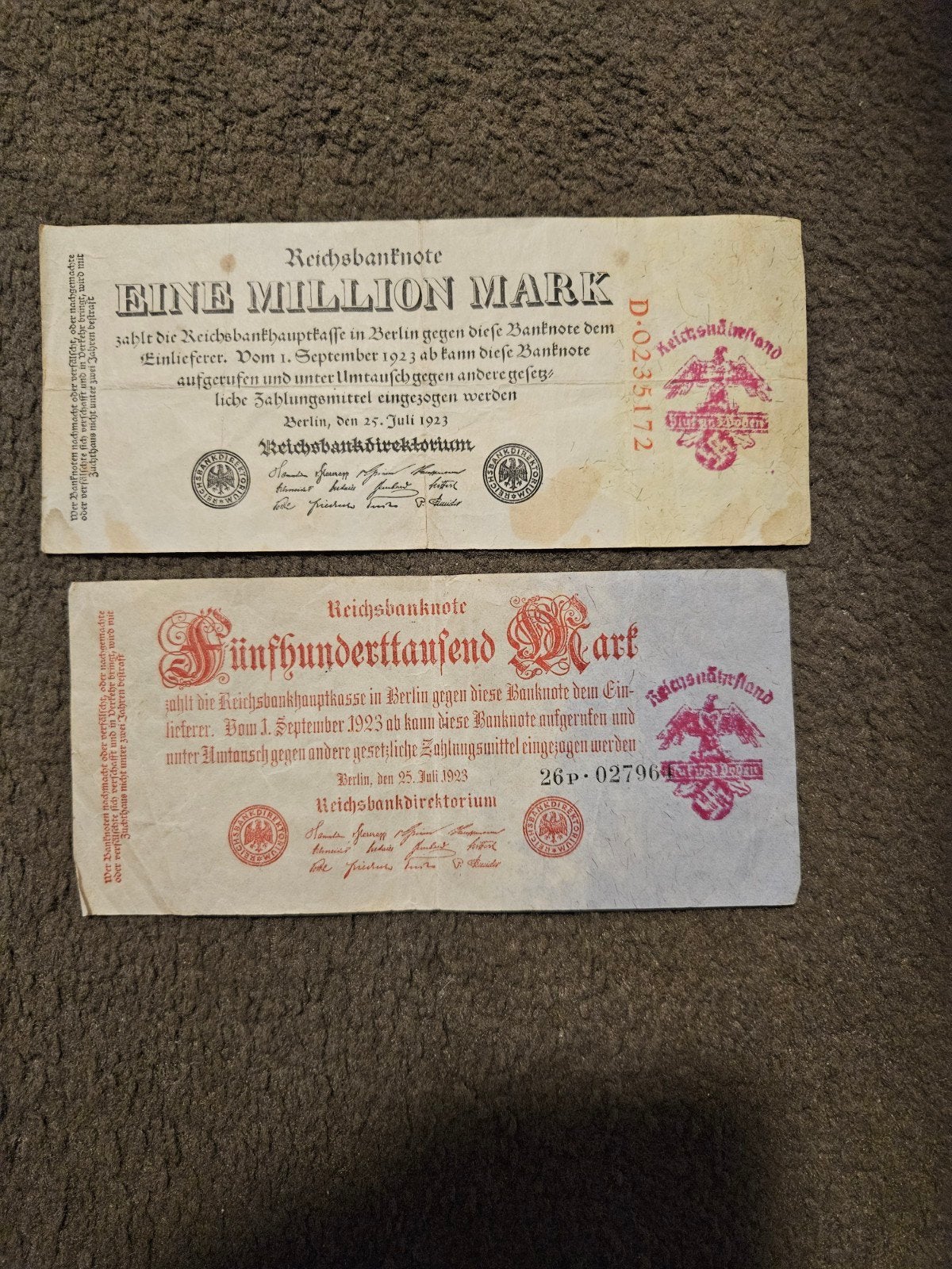 Set Reichsmark, Allemagne, Seconde Guerre mondiale, Enlèvement ou Envoi, Allemagne, Série