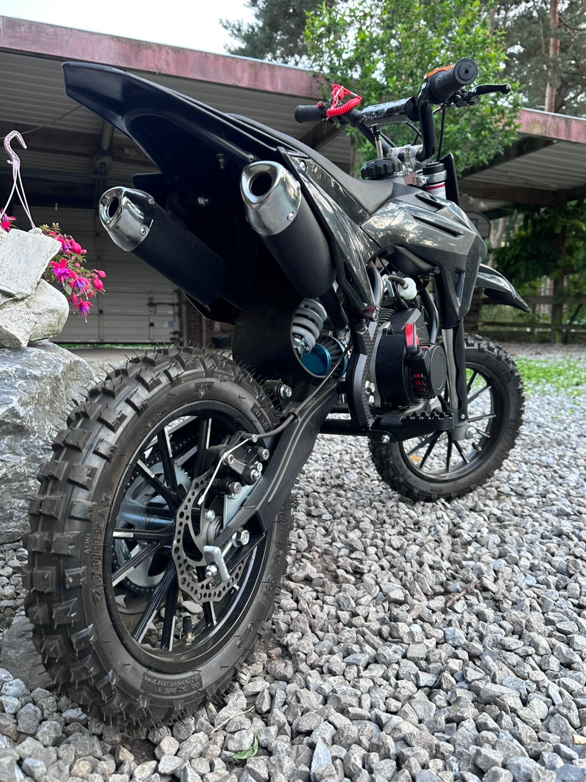 Nitro 2026 model dubbel uitlaat, Fietsen en Brommers, Ophalen, Nieuw, 49 cc, Pitbike