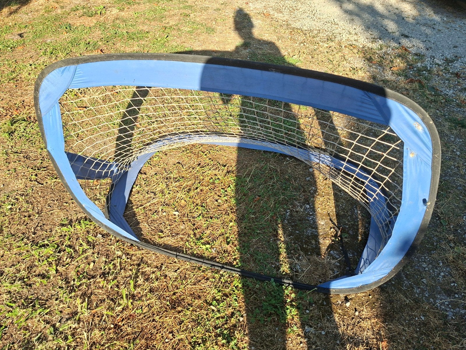 Voetbalgoal, Ophalen