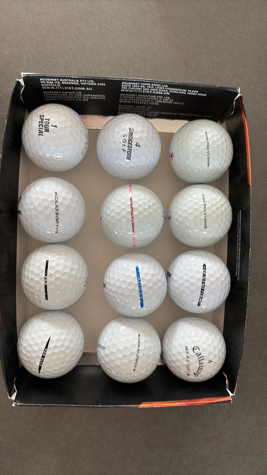 Balles de golf neuves et grade AAAAA, Sport en Fitness, Golf, Ophalen of Verzenden, Zo goed als nieuw, Bal(len)