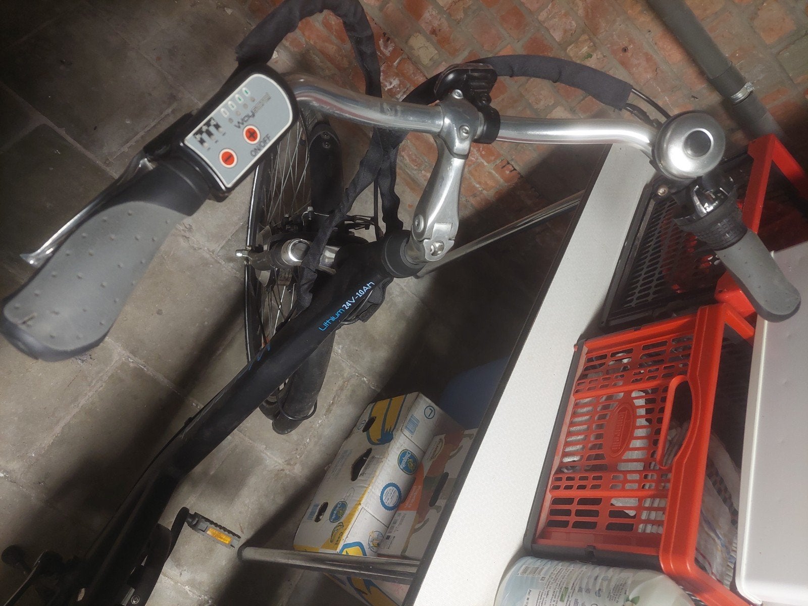 Electrische fiets, Ophalen
