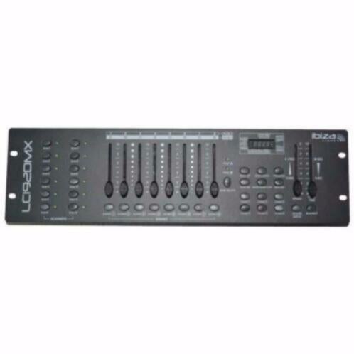 Ibiza-Light 192 Kanaals DMX Controller 19 inch 1180, Muziek en Instrumenten, Licht en Laser, Ophalen of Verzenden, Nieuw