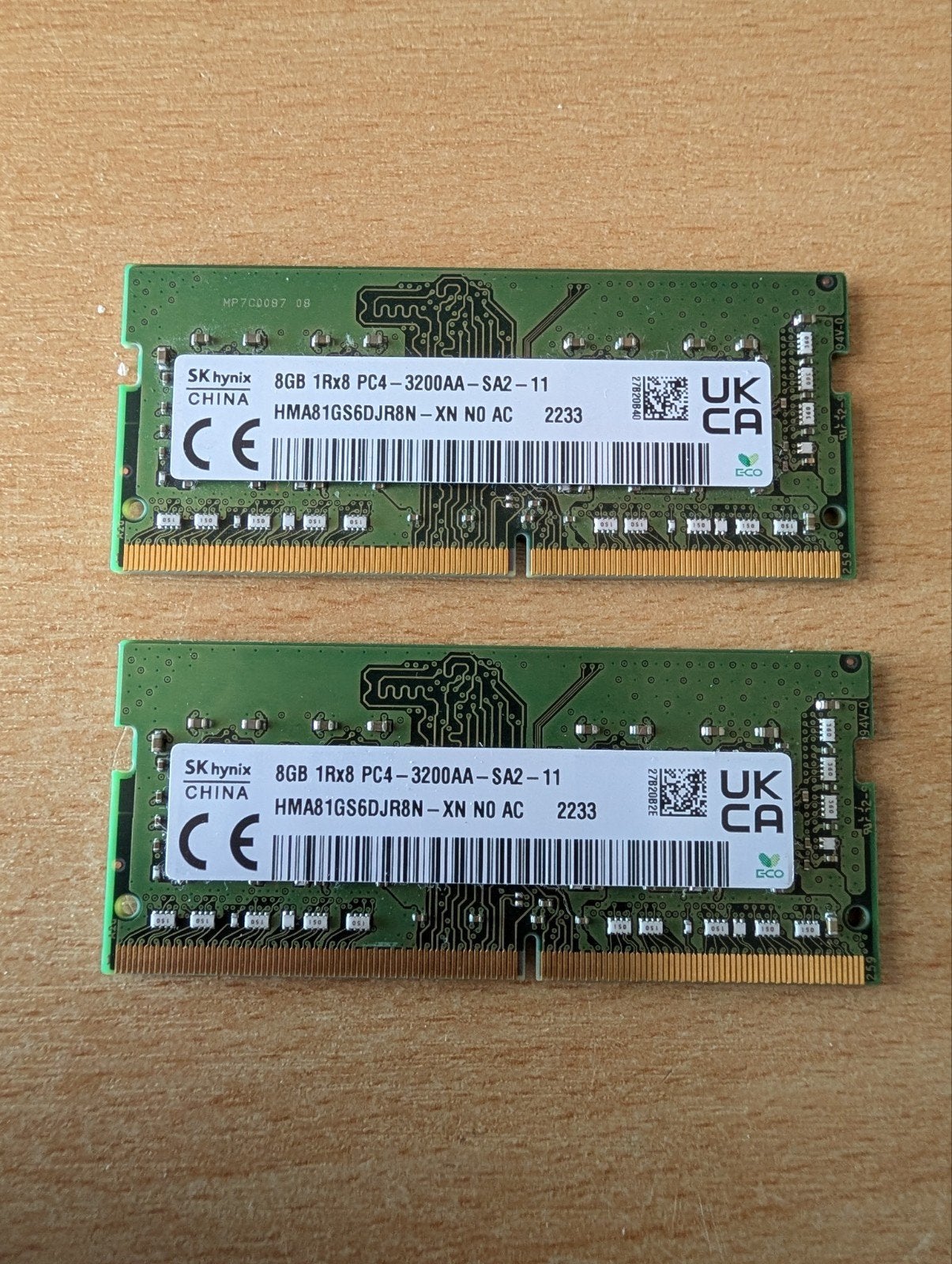 DDR4 8Gb 3200, Computers en Software, Ophalen, Gebruikt, DDR4, 8 GB