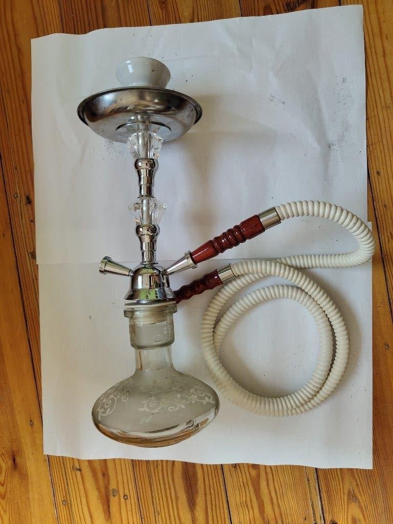 Waterpijp in glas, Verzamelen, Ophalen of Verzenden, Gebruikt, (Water)pijp