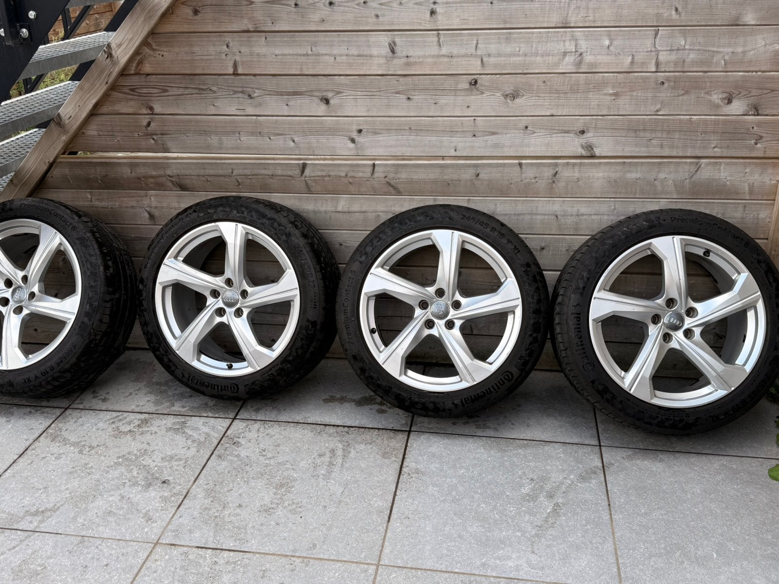 Originele Audi A6 / S6 4K C8 19inch, Autos : Pièces & Accessoires, Pneus & Jantes, Pneus et Jantes, 245 mm, Véhicule de tourisme