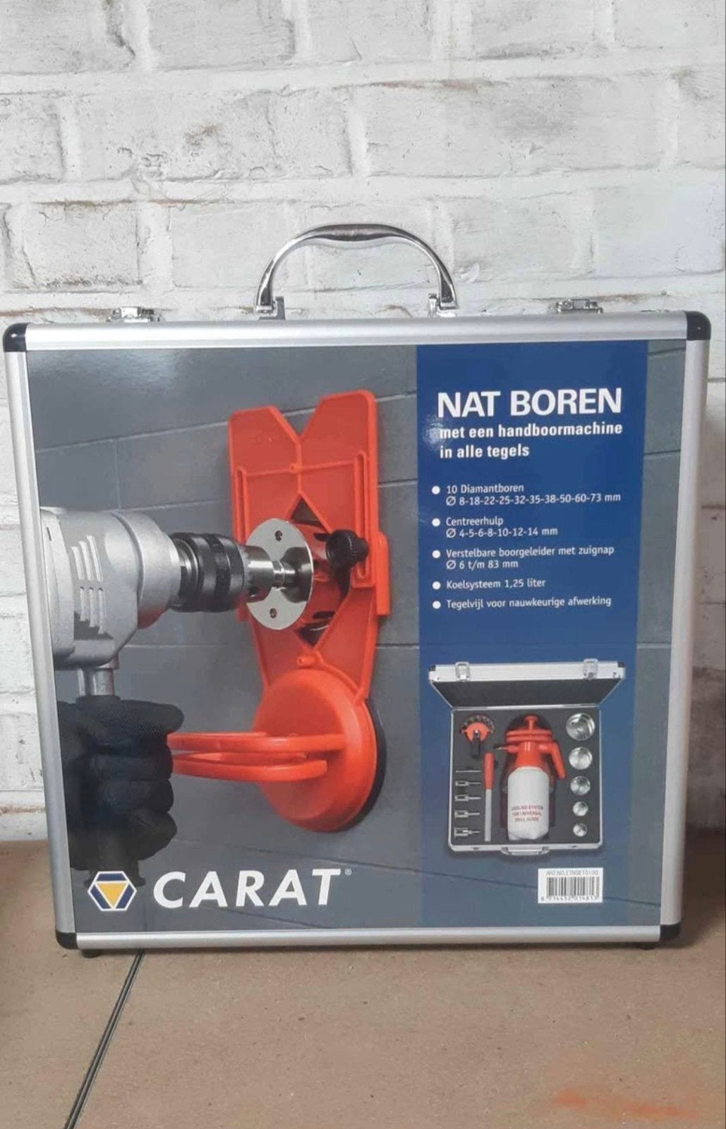 Carat tegelboren, Doe-het-zelf en Bouw, Gereedschap | Boormachines, Ophalen, Nieuw, Boormachine