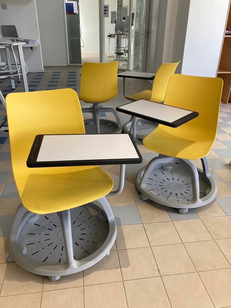 Vanerum schoolmeubilair Cruzer (26 stuks), Atelier, Enlèvement, Utilisé, Chaise