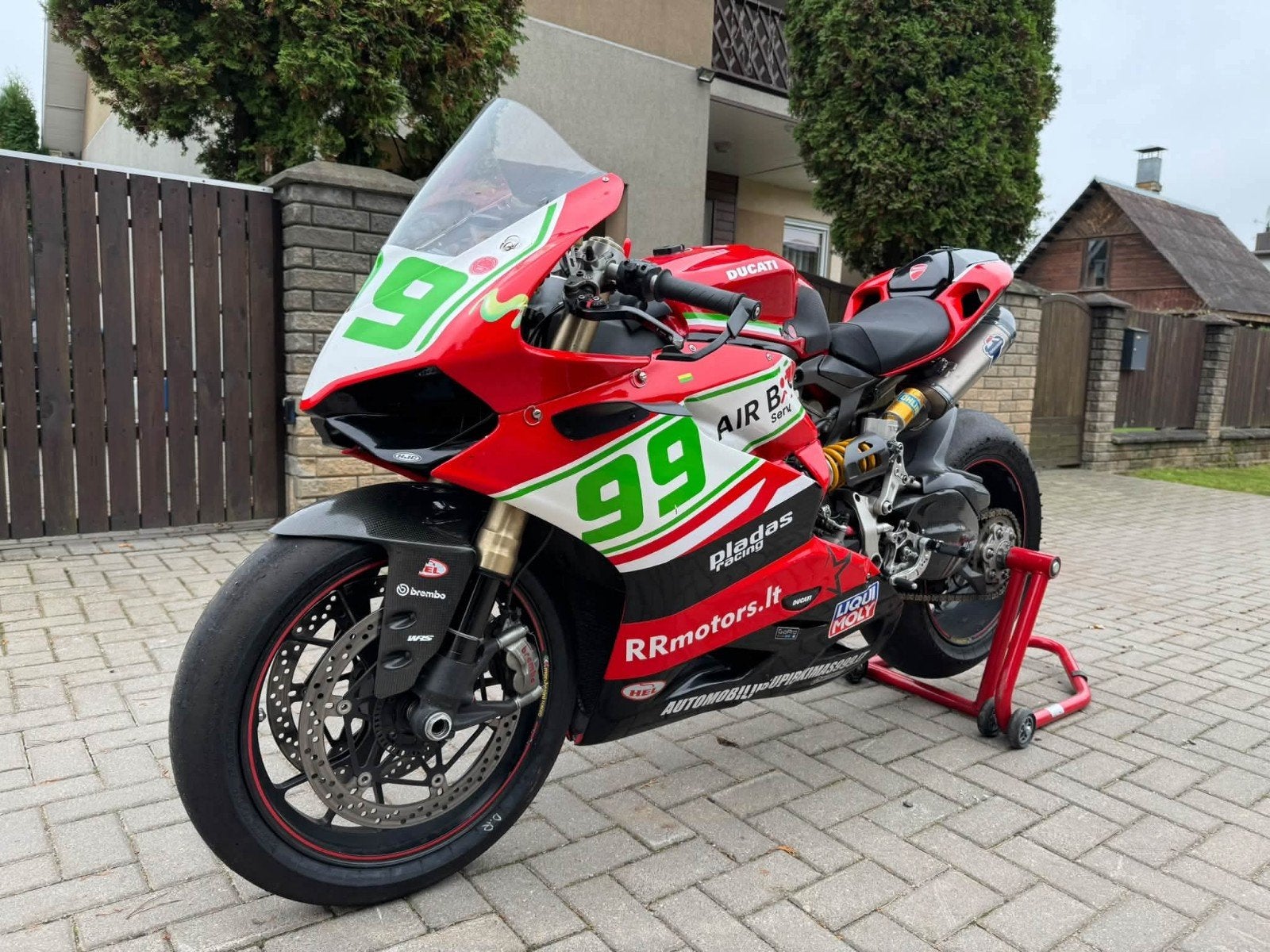 Ducati Panigale 1199 circuitmotor piste track, Motos, Enlèvement