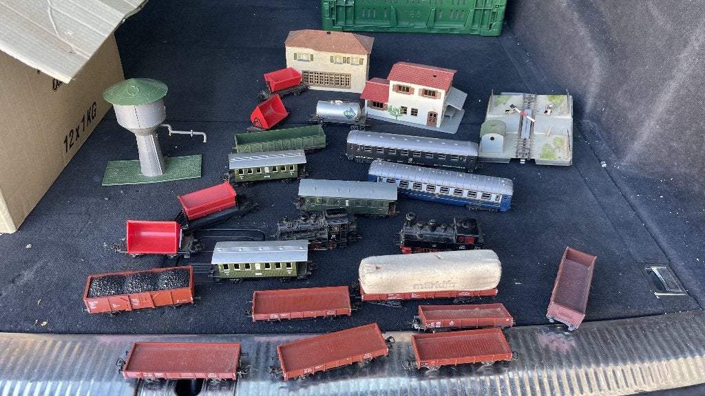 vintage elektrische trein van Marylin, Hobby en Vrije tijd, Modeltreinen | H0, Ophalen, Rails