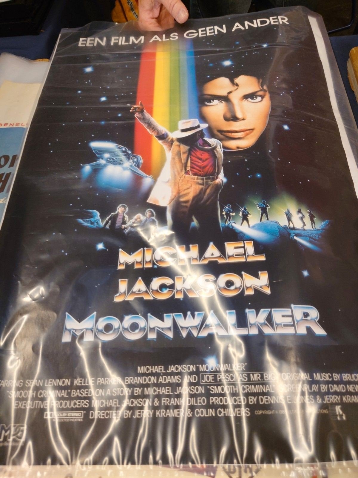 Michael Jackson Moonwalker poster, Verzamelen, Ophalen