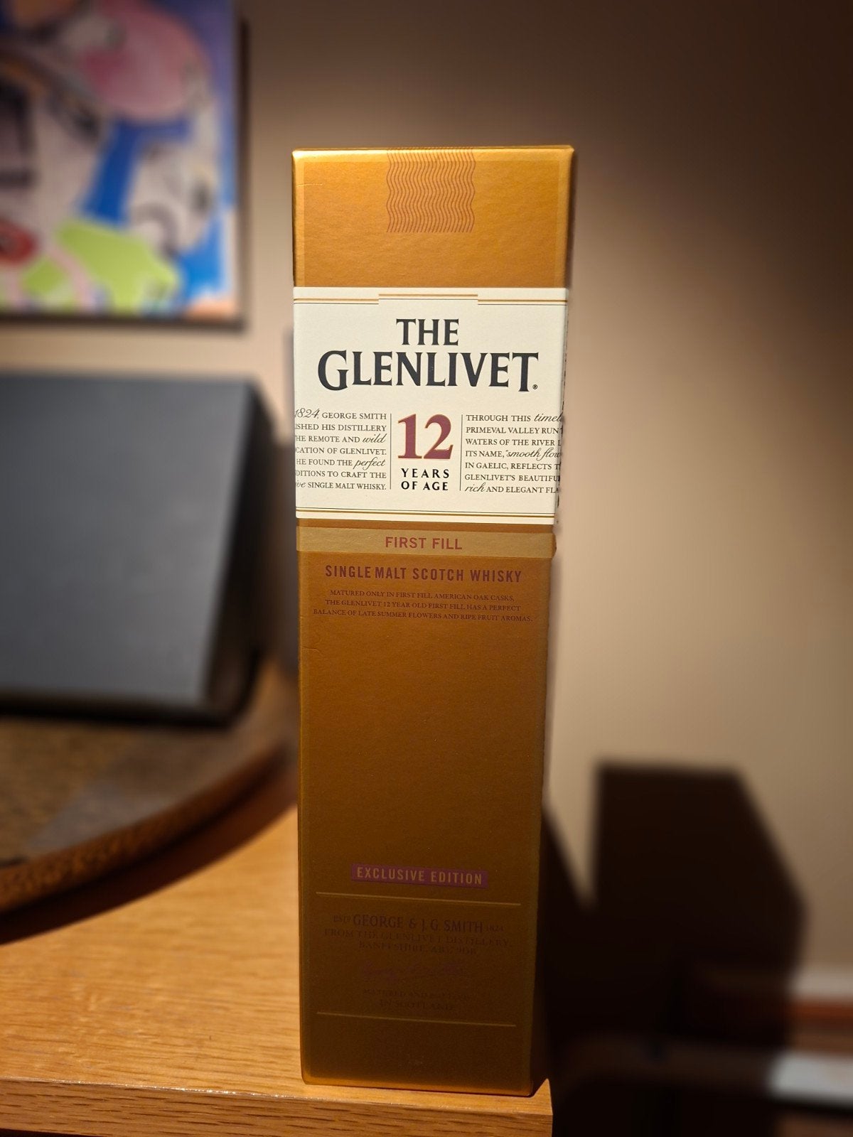 whisky  Glenlivet  12 j oud exclusieve edition, Verzamelen, Ophalen of Verzenden