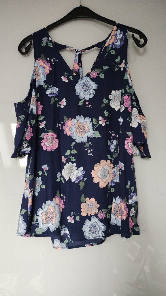 blouse, Kleding | Dames, Ophalen, Maat 38/40 (M), Blauw