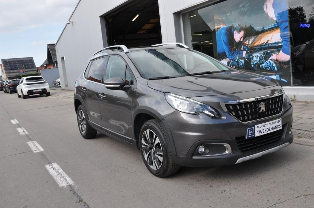 Peugeot 2008 Allure (bj 2019, automaat), Auto's, Peugeot, Stof, Gebruikt, Euro 6, 1199 cc