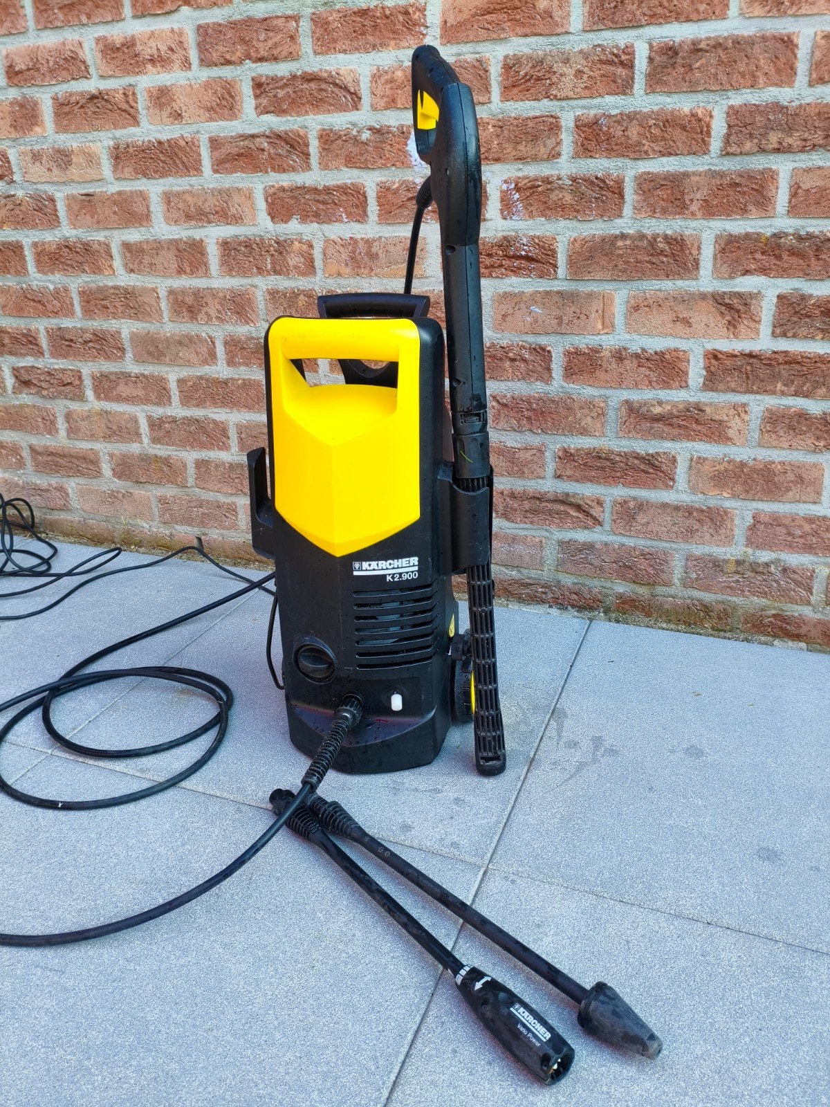 Karcher avec 2 buses , tuyau pour savon et savon, Enlèvement