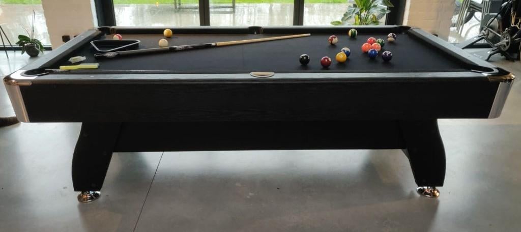 POOLTAFEL OP LEISTEEN NIEUW, Ophalen, Pooltafel