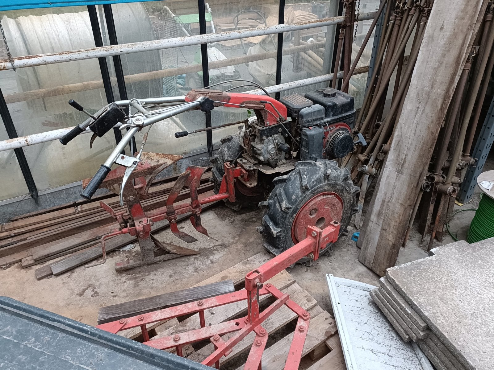 motoculteur, Zakelijke goederen, Ophalen