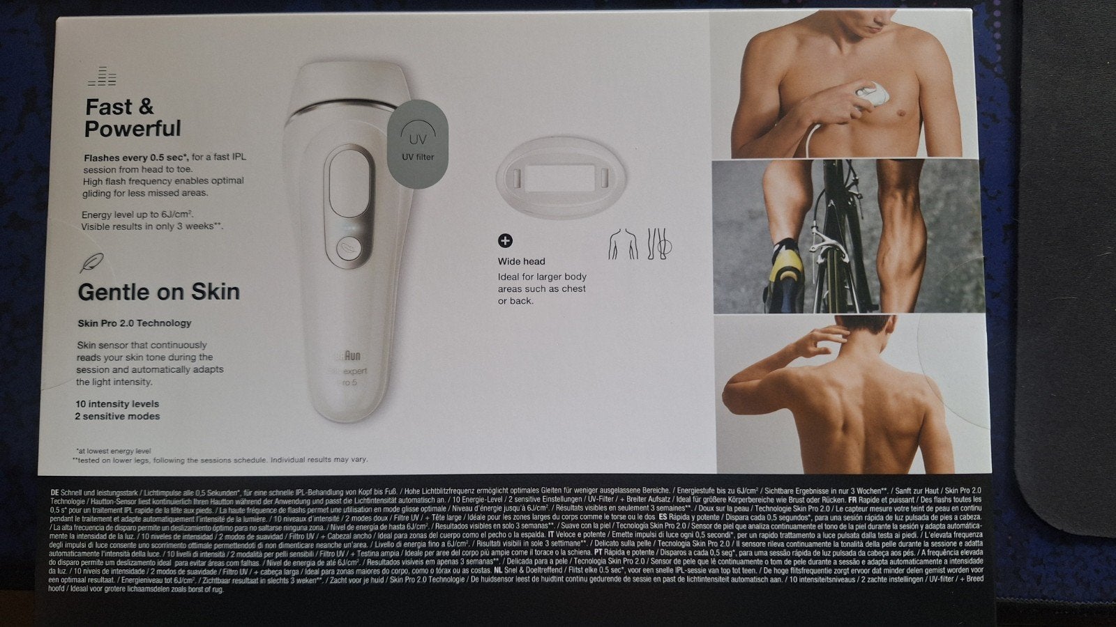Braun Silk Expert Pro 5 PL5145 Laserontharing, Ophalen, Nieuw, Scheren en Epileren