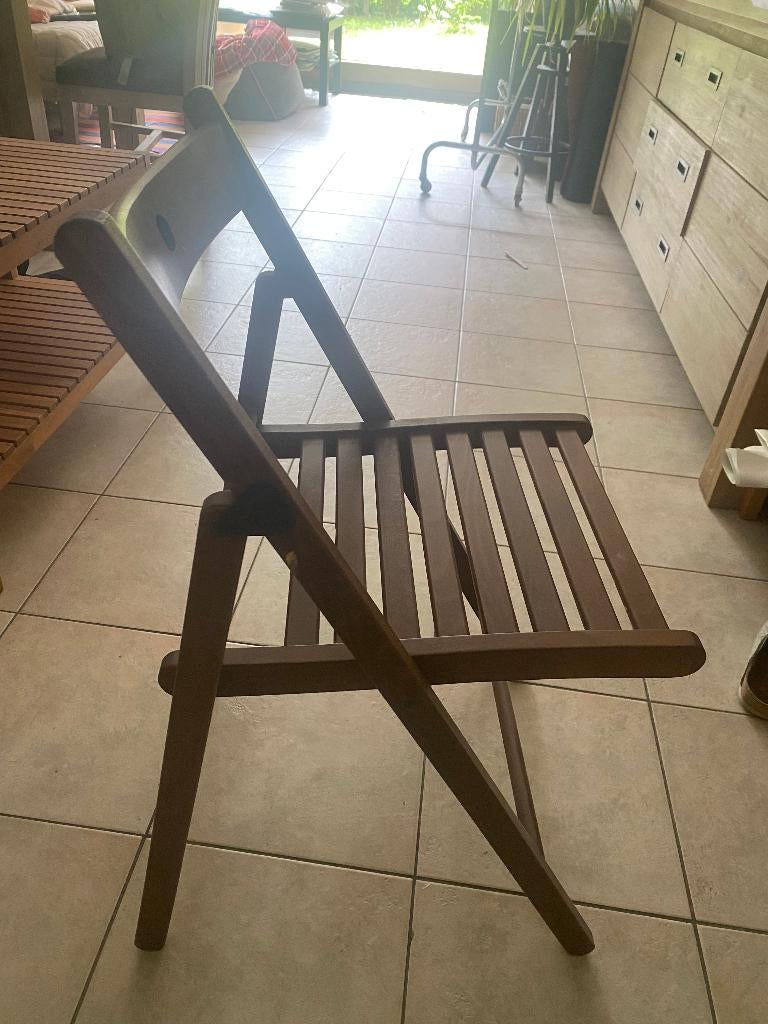 Chaise pliante Ikea (NAMMAR), Enlèvement