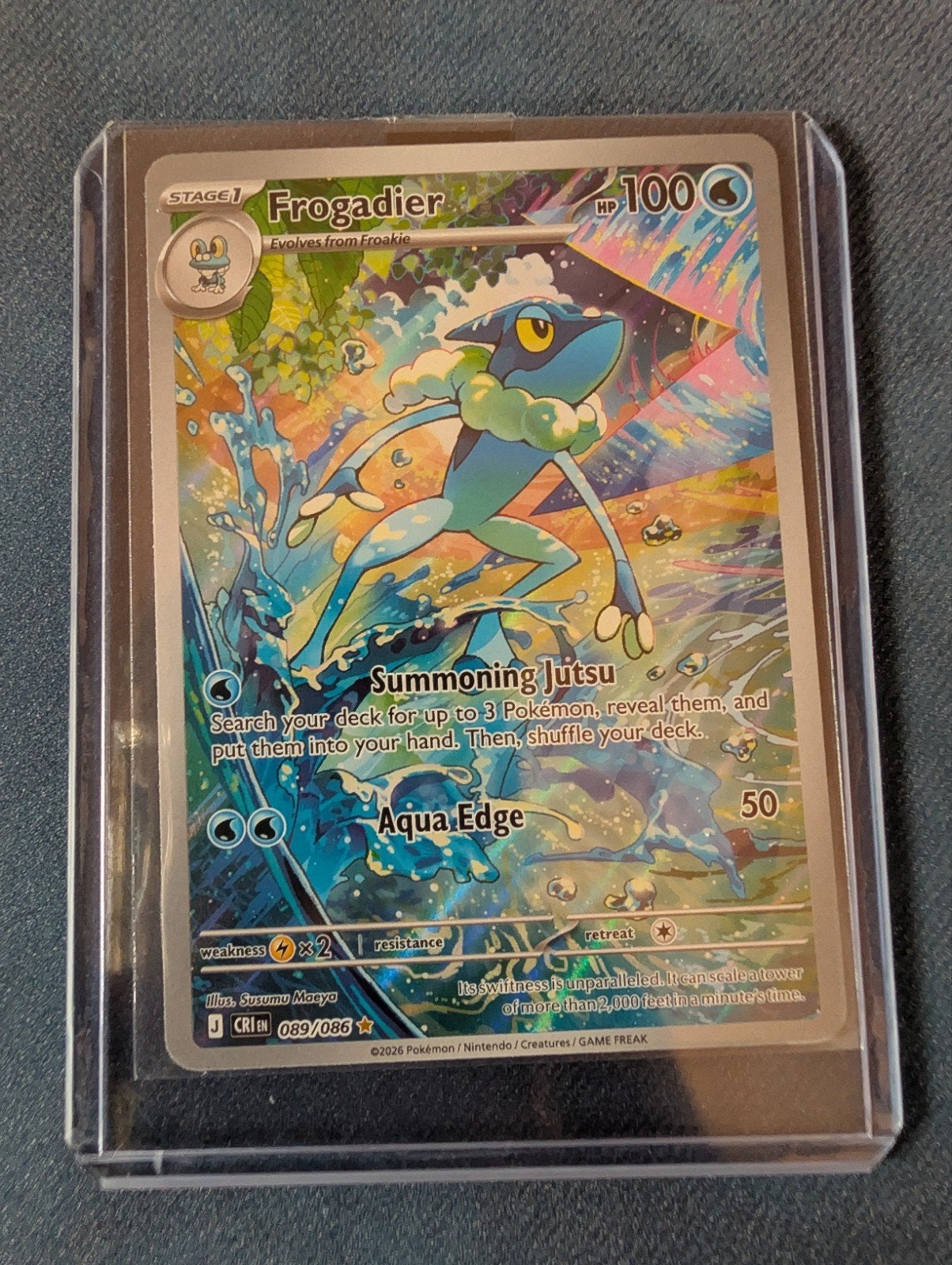 Frogadier chaos rising te koop, Ophalen, Nieuw, Losse kaart, Foil
