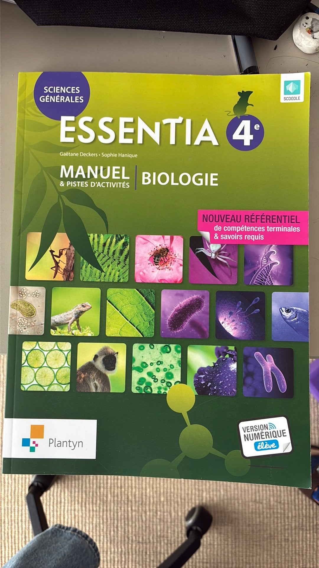 Essentia Biologie 4em, Enlèvement ou Envoi, Neuf, Secondaire, Biologie
