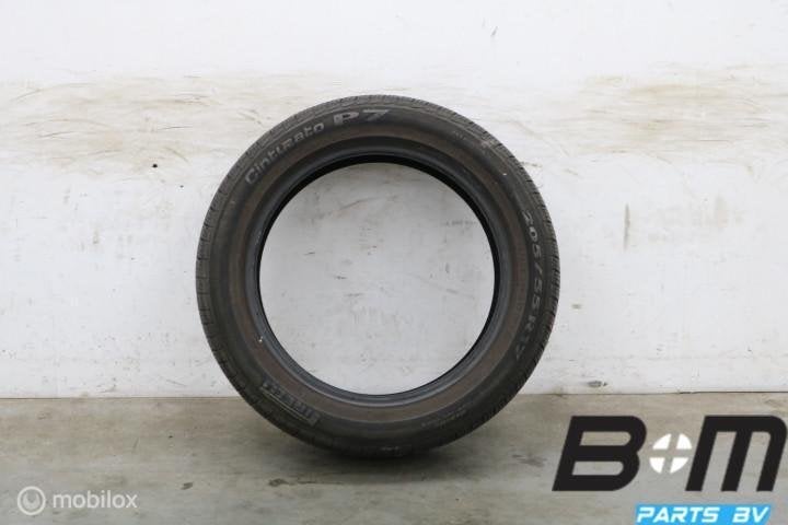 1 x 2055517 95V Pirelli Cinturato P7 AS 6.5mm 205 55 17, Pneu(s), Utilisé