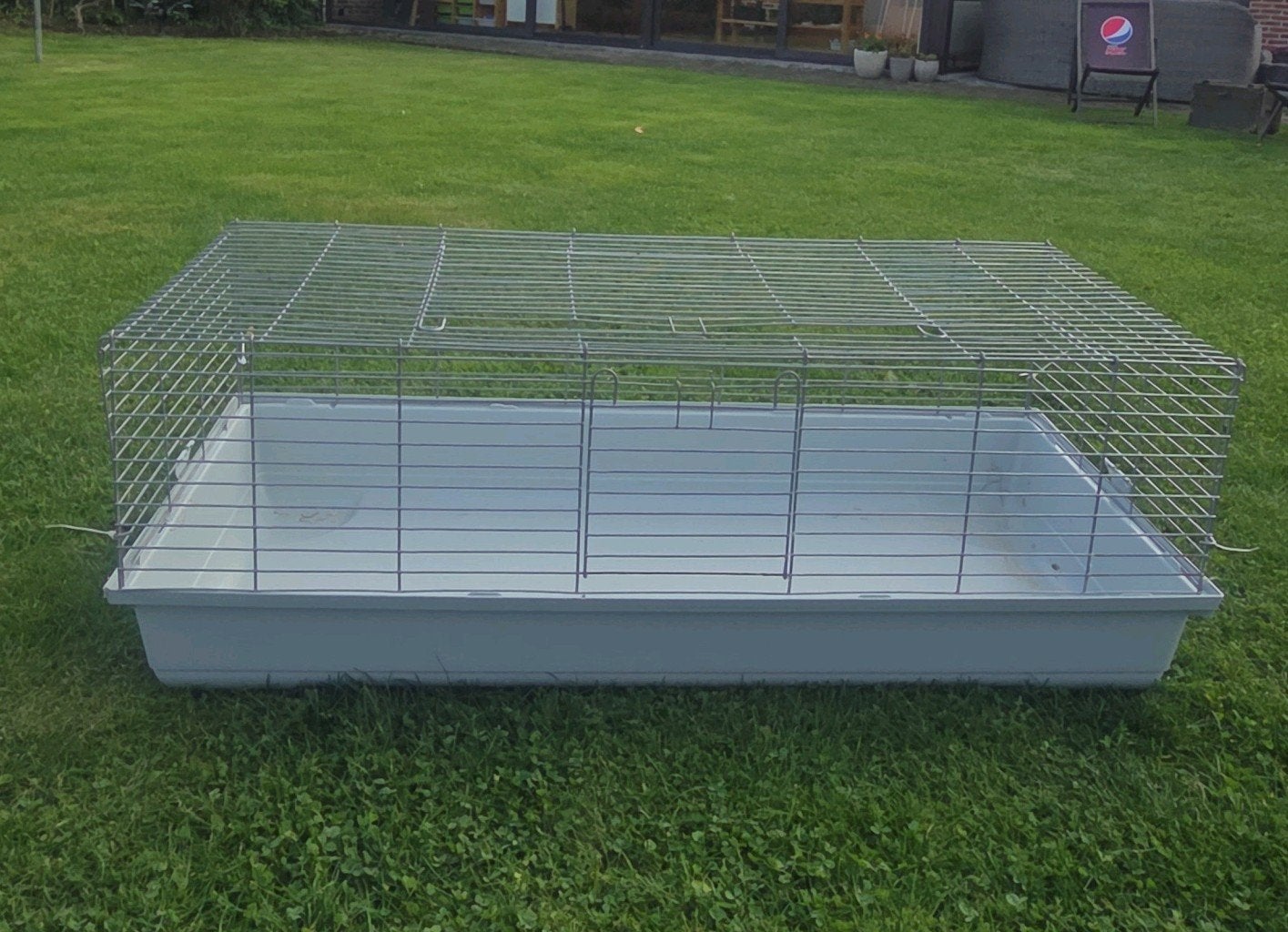 konijnen kot, Dieren en Toebehoren, Kooi, 110 cm of meer, Zo goed als nieuw, Chinchilla