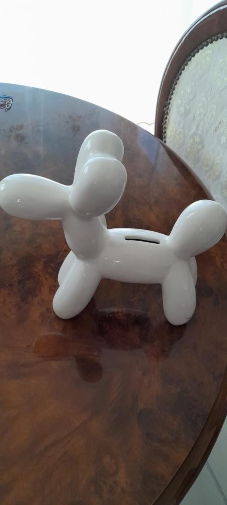 Kunstwerk POP ART DOG spaarpot van concept factory, Ophalen of Verzenden