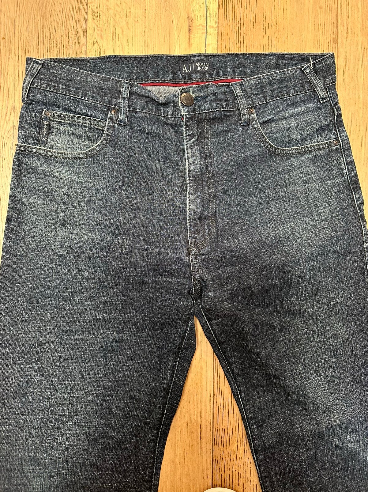 Jean Armani Jeans Comfort Fit (FR 42/44), Vêtements | Hommes, Jeans, Envoi, Comme neuf, Bleu