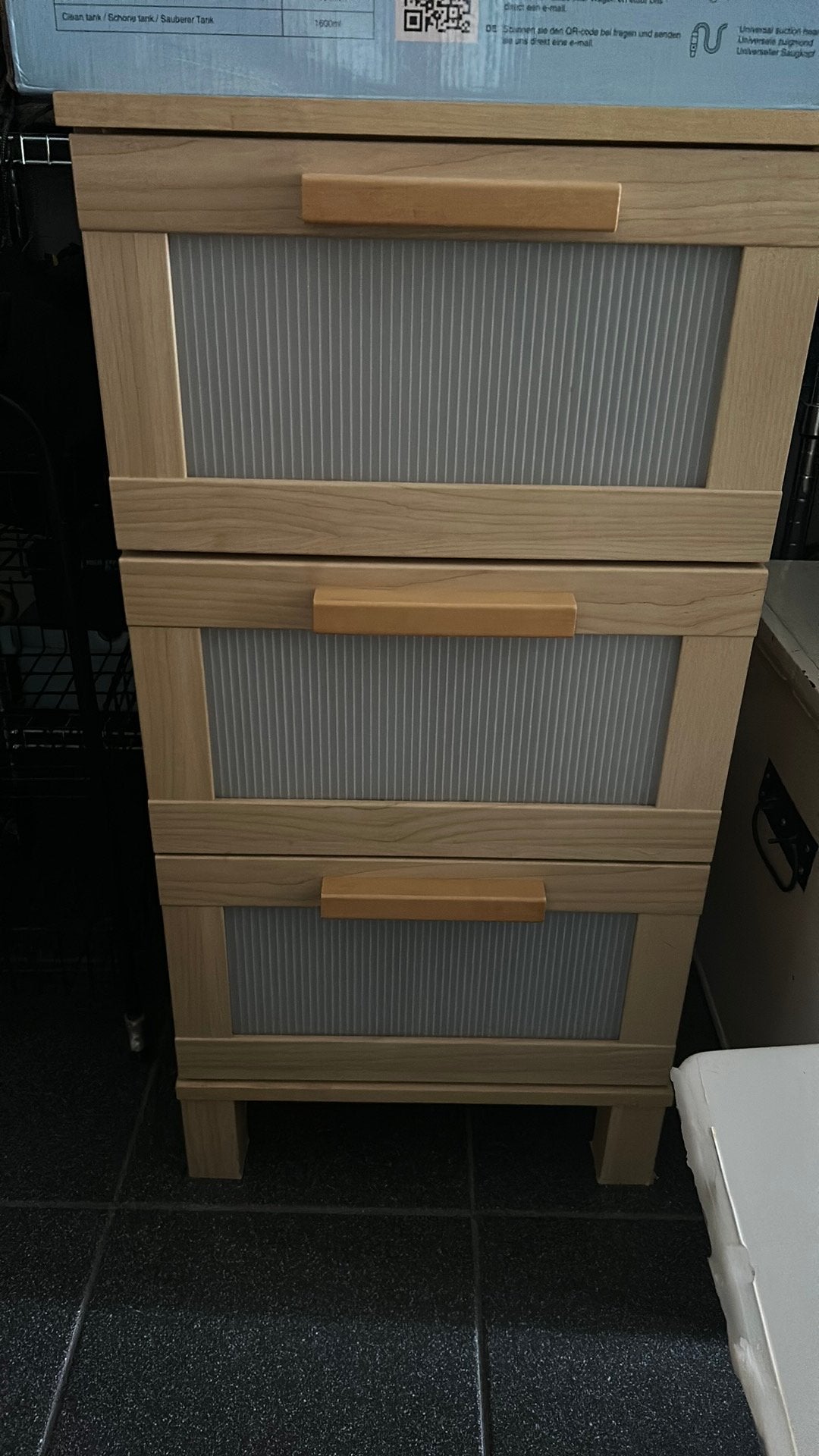 Kastje, hout, ikea, Maison & Meubles, Armoires | Commodes, 3 ou 4 tiroirs, 25 à 50 cm, Moins de 100 cm, Enlèvement