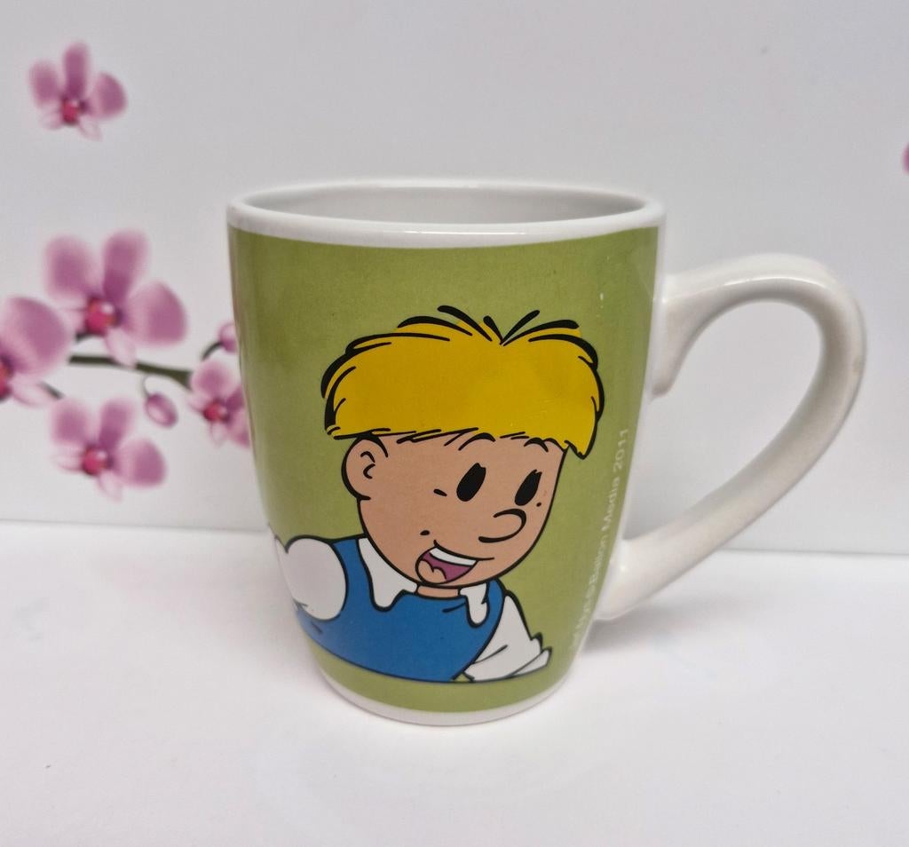 💛 Jommeke Mok, Huis en Inrichting, Keuken | Servies, Kop(pen) en/of Schotel(s), Overige stijlen, Keramiek, Ophalen of Verzenden