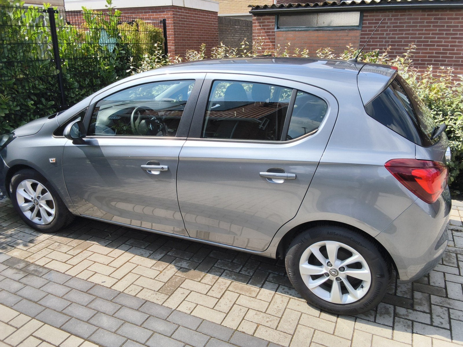 Corsa E  1229 cc bj2017 keuring geldig tot januari 2027, Autos, Opel, Argent ou Gris, Achat, Euro 6, Cruise Control