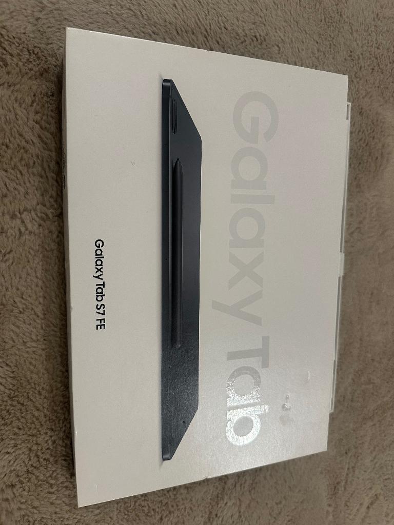 Samsung Galaxy Tab S7 Fe + keyboard cover samsung + S pen, Computers en Software, Android Tablets, 12 inch, Ophalen of Verzenden